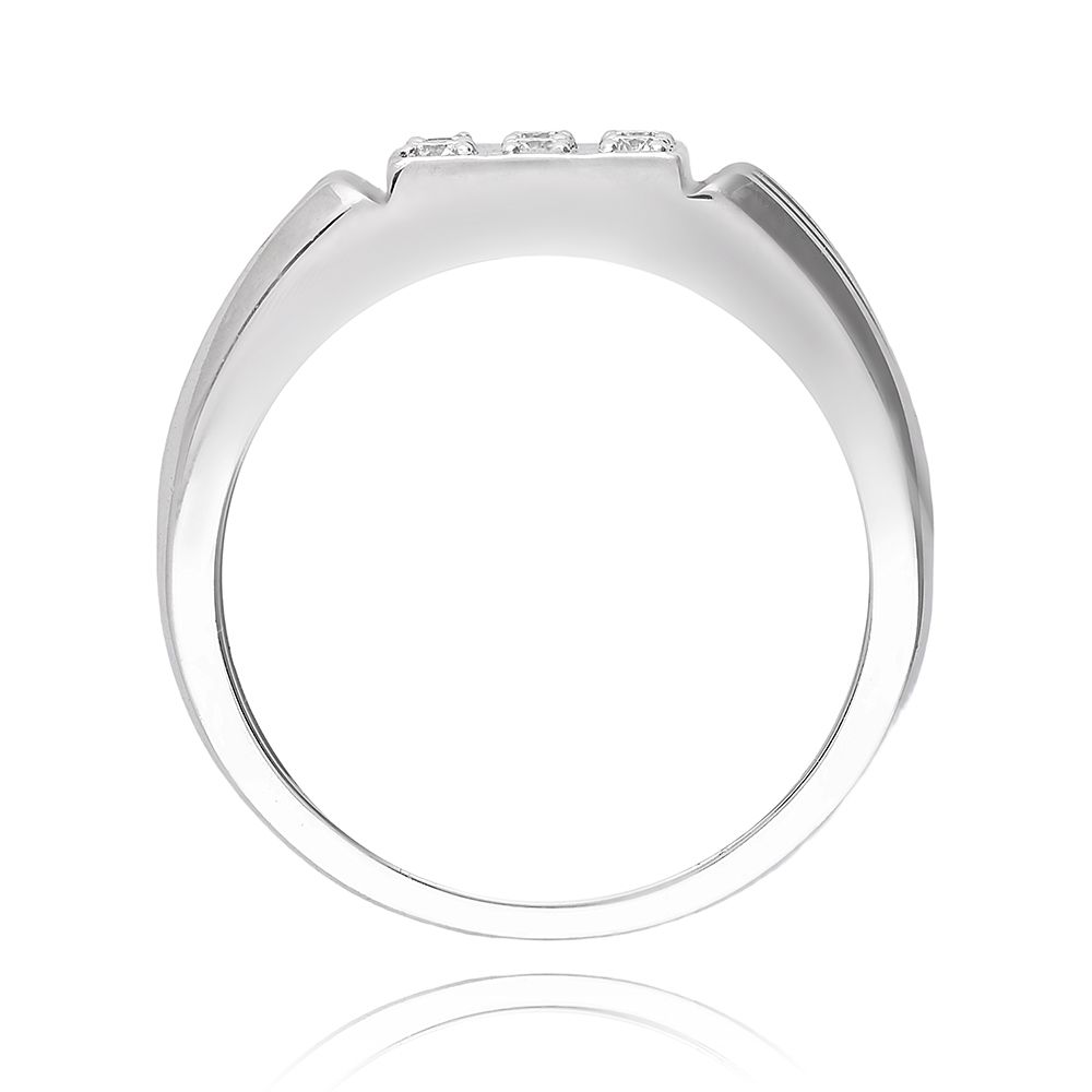 Beautiful Platinum Diamond Ring - Image 3 - GEMHUB