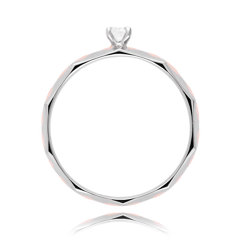 Romance Locked Diamond Ring - Image 3 - GEMHUB