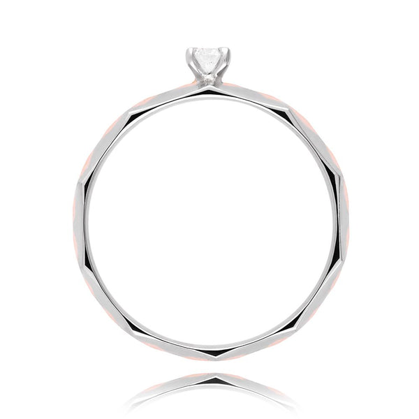 Romance Locked Diamond Ring - Image 3 - GEMHUB