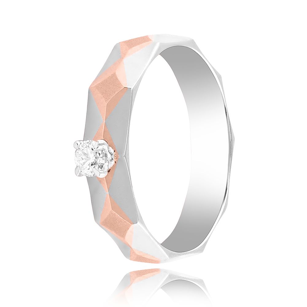 Romance Locked Diamond Ring - 950Pt Platinum - GEMHUB