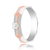 Romance Locked Diamond Ring - 950Pt Platinum - GEMHUB