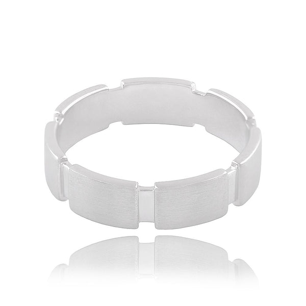 Minimal Platinum Ring - Image 3 - GEMHUB