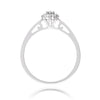 Diamond Floral Cluster Ring - Image 2 - GEMHUB