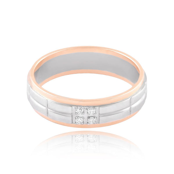 Dual Sleek Diamond Ring - Image 2 - GEMHUB