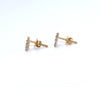 Fancy Women's proposal Gift Stud Natural Diamond Earrings 14k Gold GH SI Round - Image 6 - GEMHUB