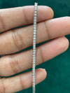 Certified 3.25Ct Lab-Grown/CVD Diamond Tennis Bracelet Women's 18k White Gold - Image 6 - GEMHUB