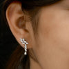 Marquise Cut Natural Certified Diamond Drop Dangel Earrings In 14k White Gold - Image 5 - GEMHUB