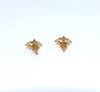 Fancy Women's proposal Gift Stud Natural Diamond Earrings 14k Gold GH SI Round - Image 7 - GEMHUB