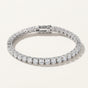 9.30Ct Round Cut Sparkling Natural Diamond Tennis Bracelet 14k Yellow Gold