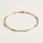2Ct Round Cut Natural Diamond GH/SI Tennis Women's Bracelet 14k Yellow Gold