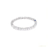 Natural Certified Round Cut Diamond Tennis Bracelet 14k White Gold 6.20Ct GH/SI – white background main image