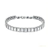 Natural 5.00CT Round Cut Ruby & Diamond Tennis Bracelet 14k Yellow Gold GH/SI – white background main image