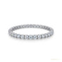 Round 5.75Ct GH/VS Certified Natural Diamond Women's Tennis Bracelet 14k Gold