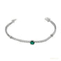 Bezel 3Ct Round Certified Lab Grown/CVD Diamond Tennis Bracelet 14k Yellow Gold