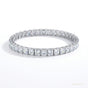 Special 5CT Round Cut Natural Diamond Tennis Bracelet Gift 14k Yellow Gold