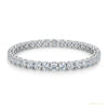 6.20Ct Round Cut GH/VS Natural Diamond Tennis Bracelet Engagement Gift 14k Gold – white background main image