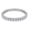 Attractive Round Cut Natural Red Ruby Tennis Bracelet For Women 14k Yellow Gold – white background main image