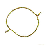 UGL Certified Natural Green Emerald Round Tennis Bracelet Daily Wear 14k Gold – white background main image