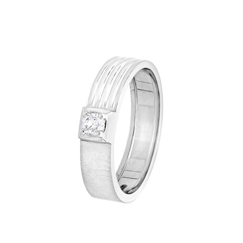 Evergreen Engagement Ring For Men - 950Pt Platinum - GEMHUB