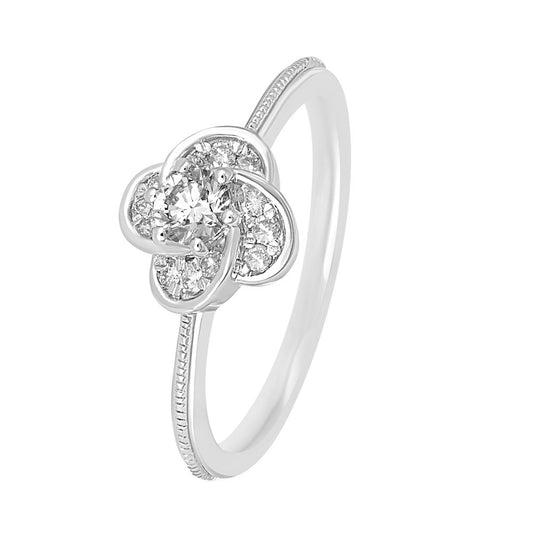 Heavenly Glow Platinum Ring - 950Pt Platinum - GEMHUB