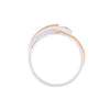 Eclectic Dual Toned Diamond Men's Band - Image 3 - GEMHUB