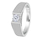 Quality Men's Diamond Solitaire Ring in 950Pt Platinum