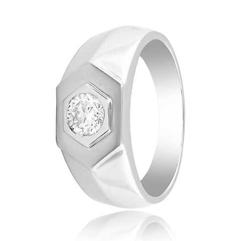 Modern Craft Diamond Ring - 950Pt Platinum - GEMHUB