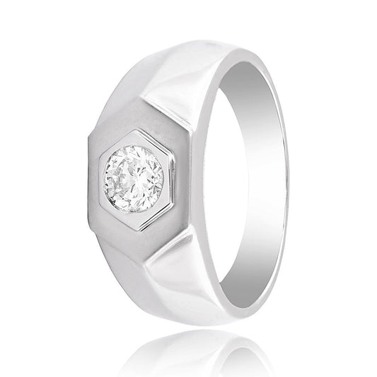 Modern Craft Diamond Ring - 950Pt Platinum - GEMHUB